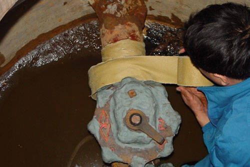 冷纏礦脂防腐油帶施工纏繞